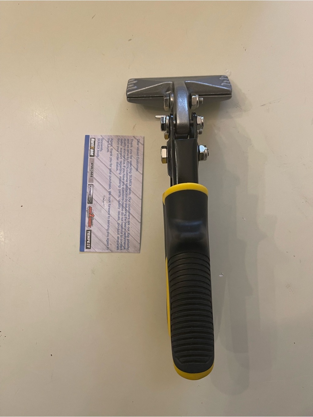 3Inch Sheet Metal Hand Seamer, Heavy Duty Bender for Metal Flattening, Precision